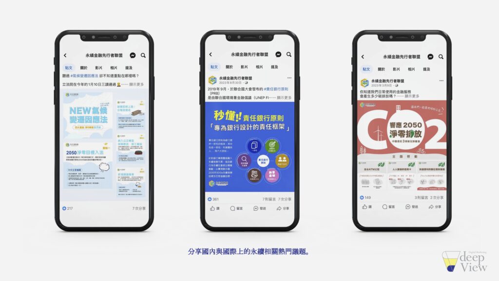 分享國內與國際上的永續相關熱門議題